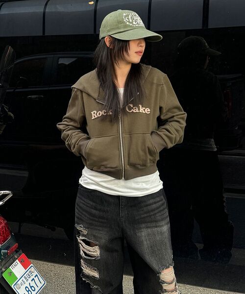 ROCKCAKE（ロックケーキ）の「Faye Damage Jeans - Black（デニムパンツ・レディース・その他・S/M/XS）」の21枚目の写真