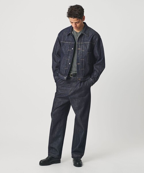 BEAUTY&YOUTH UNITED ARROWS（ビューティーアンドユースユナイテッドアローズ）の「13.5oz ハイツイスト デニム ジャケット（デニムジャケット・メンズ・ネイビー・S/M/L/XL）」の6枚目の写真