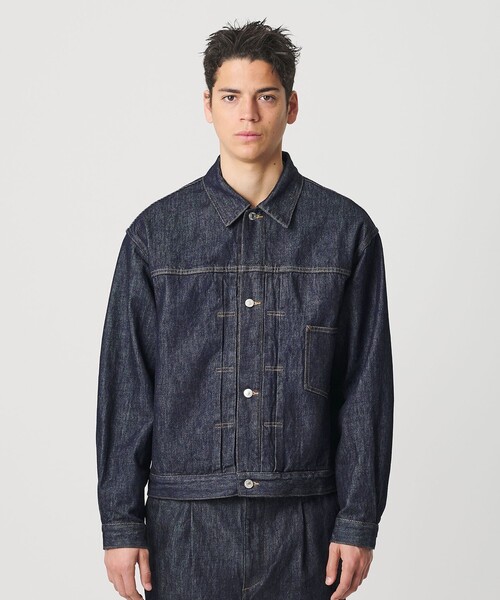 BEAUTY&YOUTH UNITED ARROWS（ビューティーアンドユースユナイテッドアローズ）の「13.5oz ハイツイスト デニム ジャケット（デニムジャケット・メンズ・ネイビー・S/M/L/XL）」の10枚目の写真