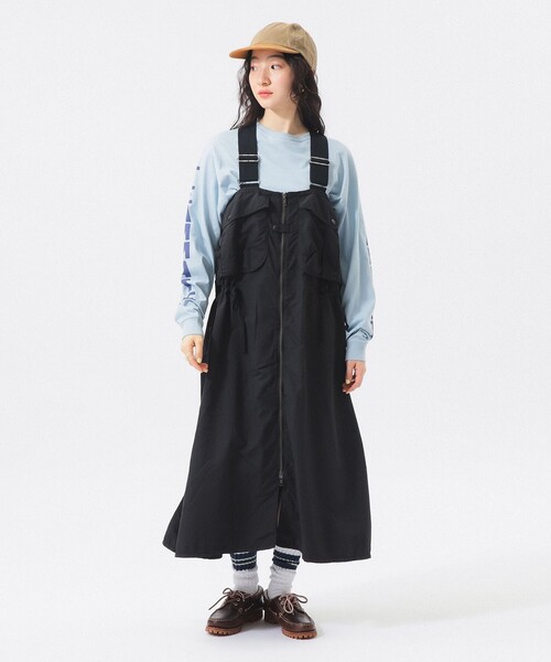 ナイロン フィッシング ベスト アレンジ ワンピース（ワンピース