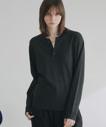 selle glant | HENRY NECK HIGHGAGE KNIT/ヘンリーネックハイゲージニット(ニット/セーター)