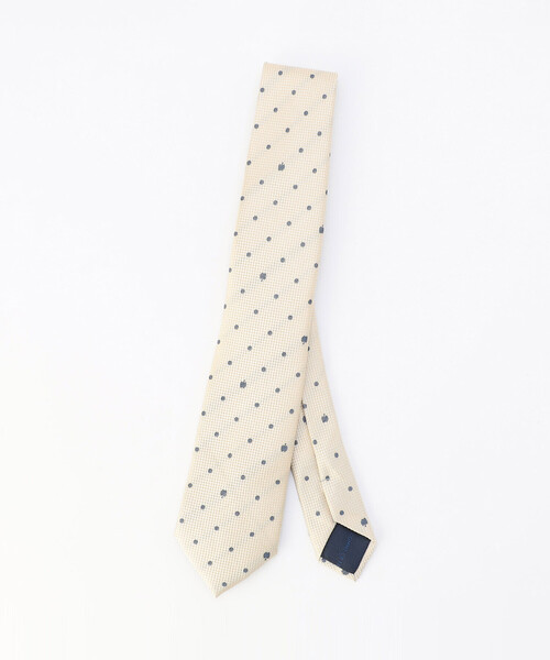 COMME CA ISM(コムサイズム)の「リンゴドット柄 ネクタイ(ネクタイ・メンズ・ネイビー/グリーン/アイボリー・FREE)」の12枚目の写真