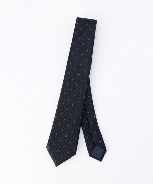 COMME CA ISM(コムサイズム)の「リンゴドット柄 ネクタイ(ネクタイ・メンズ・ネイビー/グリーン/アイボリー・FREE)」の11枚目の写真