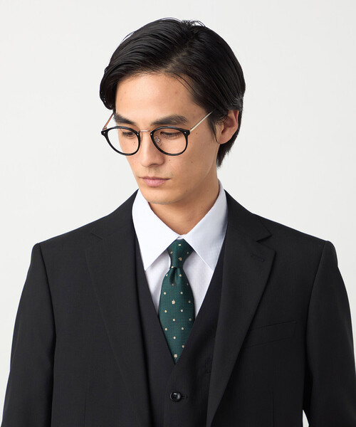 COMME CA ISM(コムサイズム)の「リンゴドット柄 ネクタイ(ネクタイ・メンズ・ネイビー/グリーン/アイボリー・FREE)」の14枚目の写真