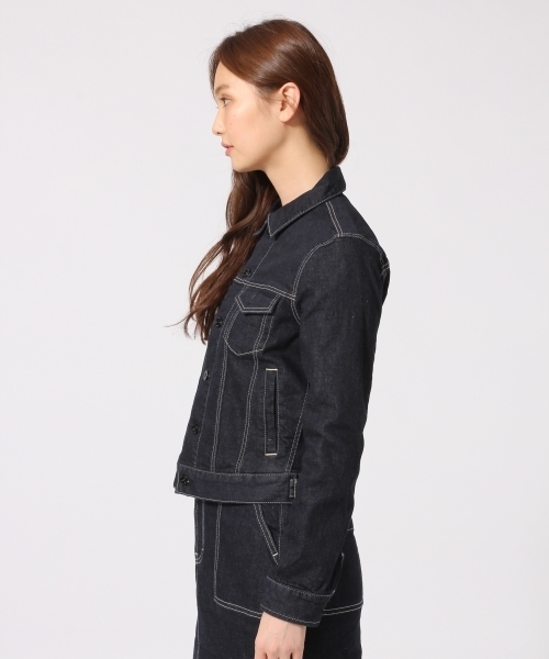 GLOBAL WORK(グローバルワーク)の「Gジャン16SS/705476(ブルゾン・レディース・ライトブルー/ネイビー・MEDIUM/LARGE)」の8枚目の写真