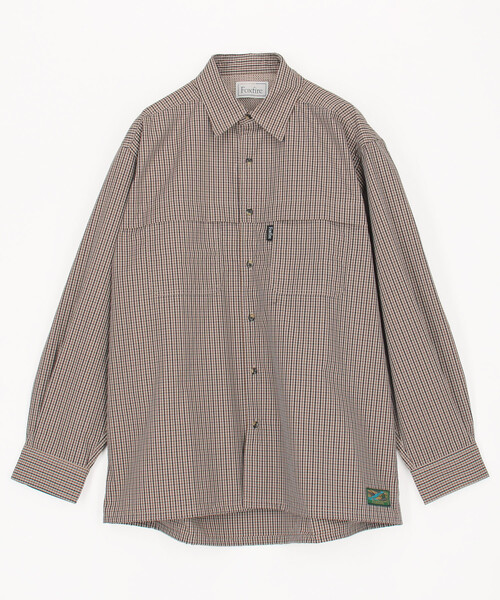 Foxfire（フォックスファイヤー）の「Foxfire/フォックスファイヤー 別注 フィッシングポケット ロングスリーブ スピンドルシャツ（シャツ/ブラウス・メンズ・ネイビー/グレー/その他9/ブラウン/オリーブ・MEDIUM/LARGE）」の14枚目の写真