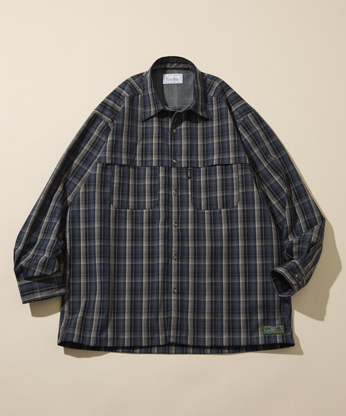 Foxfire（フォックスファイヤー）の「Foxfire/フォックスファイヤー 別注 フィッシングポケット ロングスリーブ スピンドルシャツ（シャツ/ブラウス・メンズ・ネイビー/グレー/その他9/ブラウン/オリーブ・MEDIUM/LARGE）」の22枚目の写真