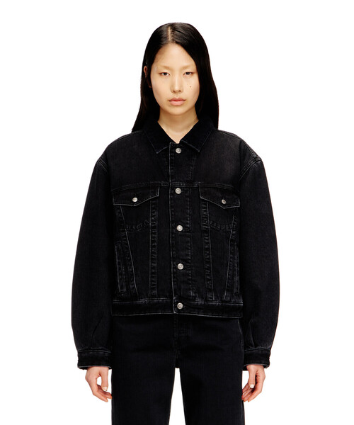 DIESEL(ディーゼル)の「メンズ デニムジャケット D-RANGER-T(デニムジャケット・メンズ・ブラック系その他・LARGE/SMALL/X-LARGE/MEDIUM)」の6枚目の写真