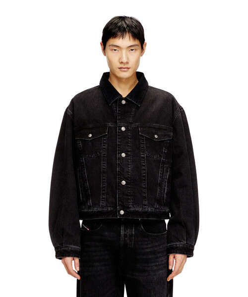 DIESEL(ディーゼル)の「メンズ デニムジャケット D-RANGER-T(デニムジャケット・メンズ・ブラック系その他・LARGE/SMALL/X-LARGE/MEDIUM)」の8枚目の写真