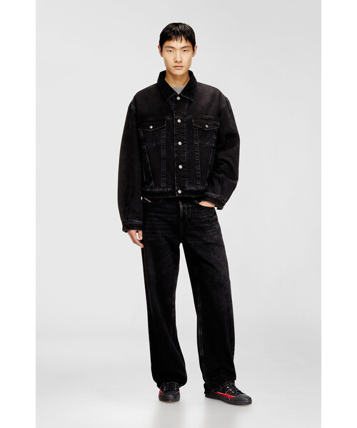 DIESEL（ディーゼル）の「メンズ デニムジャケット D-RANGER-T（デニムジャケット・メンズ・ブラック系その他・LARGE/SMALL/X-LARGE/MEDIUM）」の7枚目の写真