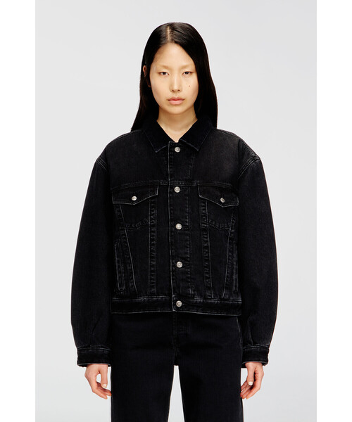 DIESEL（ディーゼル）の「メンズ デニムジャケット D-RANGER-T（デニムジャケット・メンズ・ブラック系その他・LARGE/SMALL/X-LARGE/MEDIUM）」の5枚目の写真