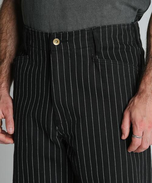 schott（ショット）の「Schott/ショット/STRIPE FRISCO PANTS/ストライプ フリスコパンツ（その他パンツ・メンズ・ブラック/チャコールグレー・30/32/34/36）」の22枚目の写真