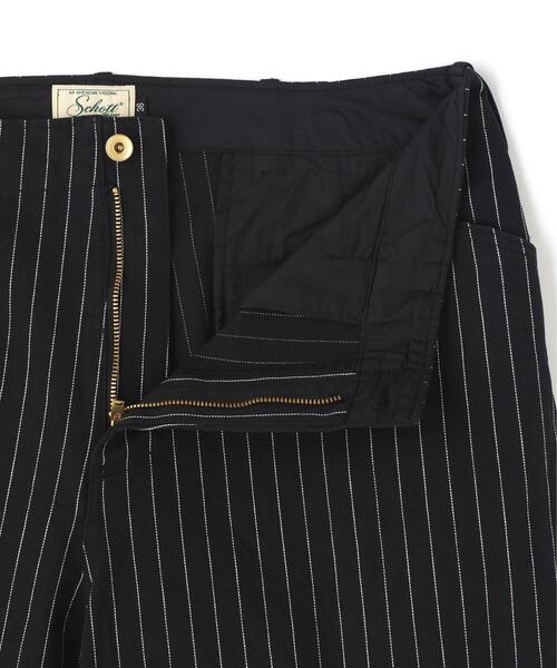 schott(ショット)の「Schott/ショット/STRIPE FRISCO PANTS/ストライプ フリスコパンツ(その他パンツ・メンズ・ブラック/チャコールグレー・30/32/34/36)」の6枚目の写真