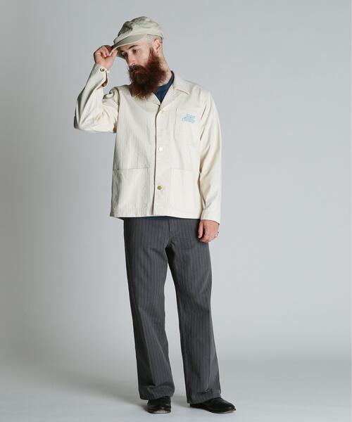schott(ショット)の「Schott/ショット/STRIPE FRISCO PANTS/ストライプ フリスコパンツ(その他パンツ・メンズ・ブラック/チャコールグレー・30/32/34/36)」の9枚目の写真