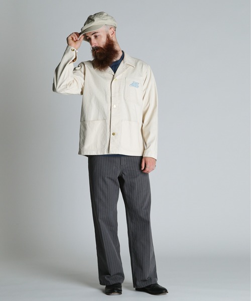 schott（ショット）の「Schott/ショット/STRIPE FRISCO PANTS/ストライプ フリスコパンツ（その他パンツ・メンズ・ブラック/チャコールグレー・30/32/34/36）」の11枚目の写真