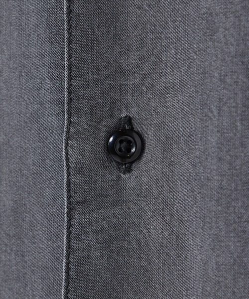 MEN'S BIGI（メンズビギ）の「テンセルオープンカラーシャツ（シャツ/ブラウス・メンズ・ブルー/グレー・01/02/03）」の13枚目の写真