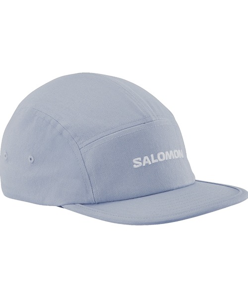SALOMON(サロモン)の「【SALOMON】LOGO 5 PANEL(キャップ・メンズ・ブラック/サックスブルー・L/XL/S/M)」の2枚目の写真