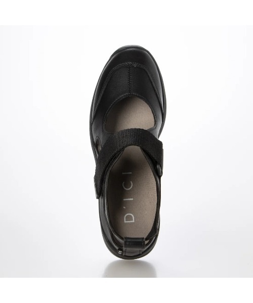 D'ICI(ディッシィ)の「ワンストラップスニーカー(スニーカー・レディース・ライトグレー/ブラック・24.5cm/24cm/23.5cm/23cm/22.5cm)」の5枚目の写真