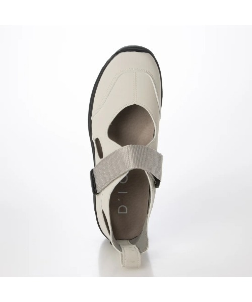 D'ICI(ディッシィ)の「ワンストラップスニーカー(スニーカー・レディース・ライトグレー/ブラック・24.5cm/24cm/23.5cm/23cm/22.5cm)」の10枚目の写真