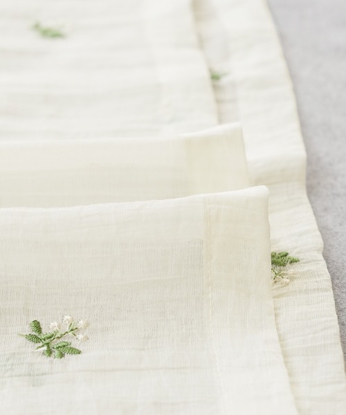 reca（レカ）の「小花柄刺繍シアーキャミワンピース（ワンピース・レディース・アイボリー/ブラック・FREE）」の19枚目の写真