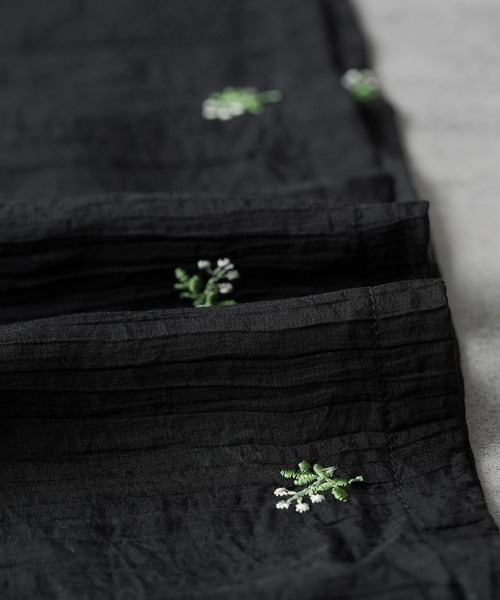 reca（レカ）の「小花柄刺繍シアーキャミワンピース（ワンピース・レディース・アイボリー/ブラック・FREE）」の20枚目の写真