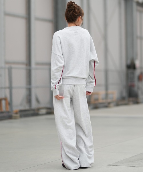 adidas（アディダス）の「adidas/アディダス Ｗ  ＳＥ ＣＯＬＯＲＰＯＰ パンツ VB017（その他パンツ・レディース・グレー/ブラック×ホワイト/ベージュ・M/L）」の12枚目の写真