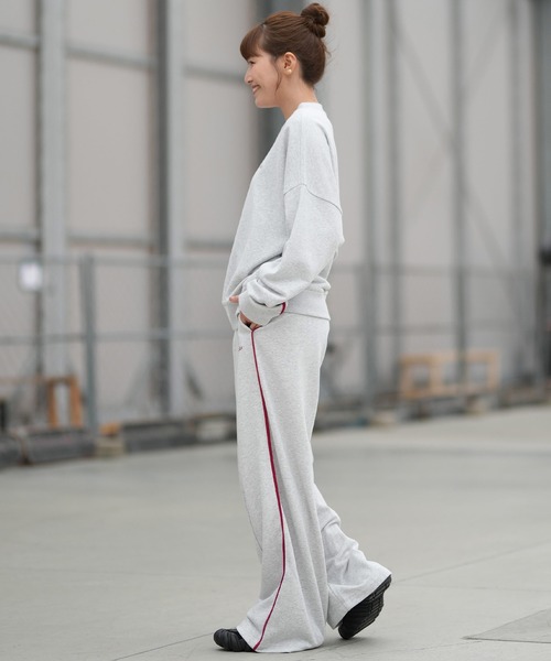 adidas（アディダス）の「adidas/アディダス Ｗ  ＳＥ ＣＯＬＯＲＰＯＰ パンツ VB017（その他パンツ・レディース・グレー/ブラック×ホワイト/ベージュ・M/L）」の13枚目の写真