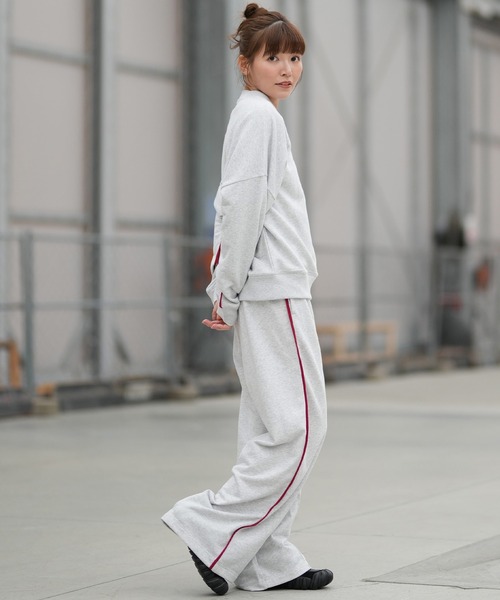 adidas（アディダス）の「adidas/アディダス Ｗ  ＳＥ ＣＯＬＯＲＰＯＰ パンツ VB017（その他パンツ・レディース・グレー/ブラック×ホワイト/ベージュ・M/L）」の14枚目の写真