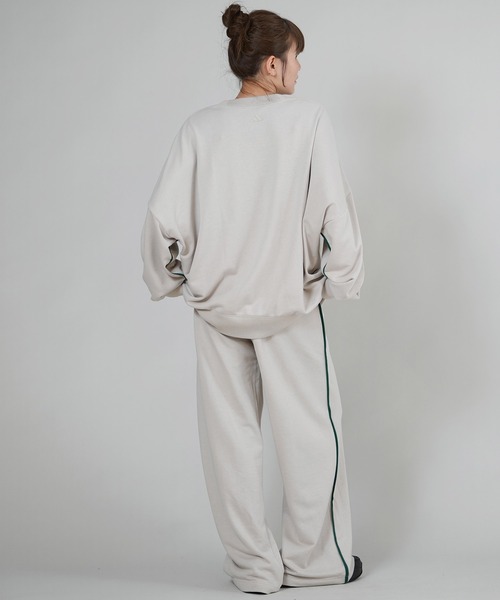 adidas（アディダス）の「adidas/アディダス Ｗ  ＳＥ ＣＯＬＯＲＰＯＰ パンツ VB017（その他パンツ・レディース・グレー/ブラック×ホワイト/ベージュ・M/L）」の16枚目の写真