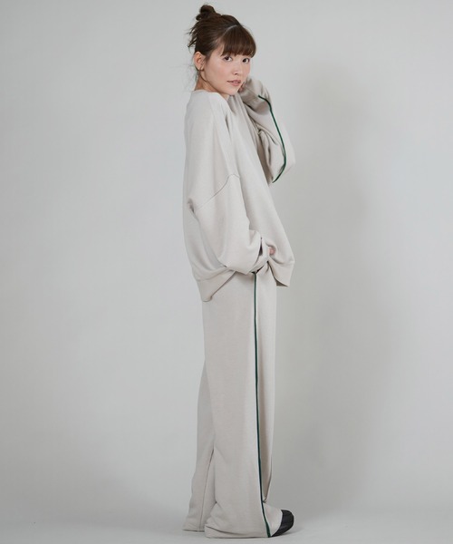 adidas（アディダス）の「adidas/アディダス Ｗ  ＳＥ ＣＯＬＯＲＰＯＰ パンツ VB017（その他パンツ・レディース・グレー/ブラック×ホワイト/ベージュ・M/L）」の18枚目の写真