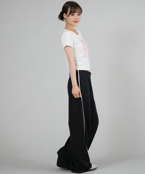 adidas（アディダス）の「adidas/アディダス Ｗ  ＳＥ ＣＯＬＯＲＰＯＰ パンツ VB017（その他パンツ・レディース・グレー/ブラック×ホワイト/ベージュ・M/L）」の10枚目の写真