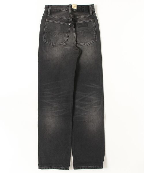 RRL（ダブル アール エル）の「ハイ ボーイ フィット ウエスタン ジーンズ（デニムパンツ・レディース・ブラック系1・24/25/26/27/28）」の2枚目の写真
