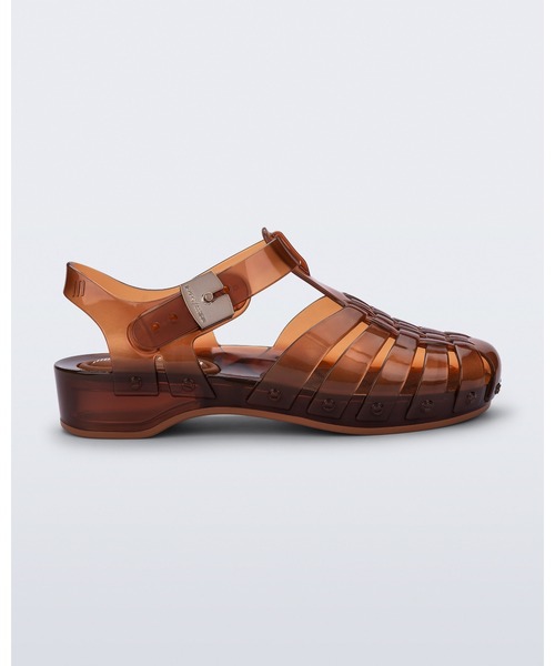 melissa(メリッサ)の「MELISSA POSSESSION PESCURA HEEL + SCHOLL AD(サンダル・レディース・ブラック/クリア/クリアブラウン・38/37/35-36/39)」の12枚目の写真