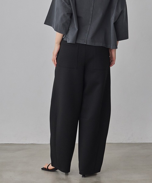 hunch（ハンチ）の「ライトダンボール コクーンパンツ（その他パンツ・レディース・杢グレー/ベージュ/ブラック・FREE）」の10枚目の写真