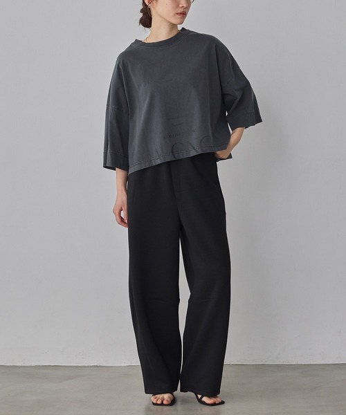 hunch（ハンチ）の「ライトダンボール コクーンパンツ（その他パンツ・レディース・杢グレー/ベージュ/ブラック・FREE）」の5枚目の写真