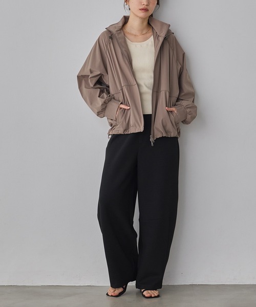 hunch（ハンチ）の「ライトダンボール コクーンパンツ（その他パンツ・レディース・杢グレー/ベージュ/ブラック・FREE）」の16枚目の写真