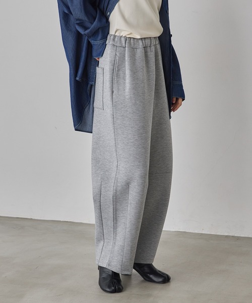 hunch（ハンチ）の「ライトダンボール コクーンパンツ（その他パンツ・レディース・杢グレー/ベージュ/ブラック・FREE）」の17枚目の写真