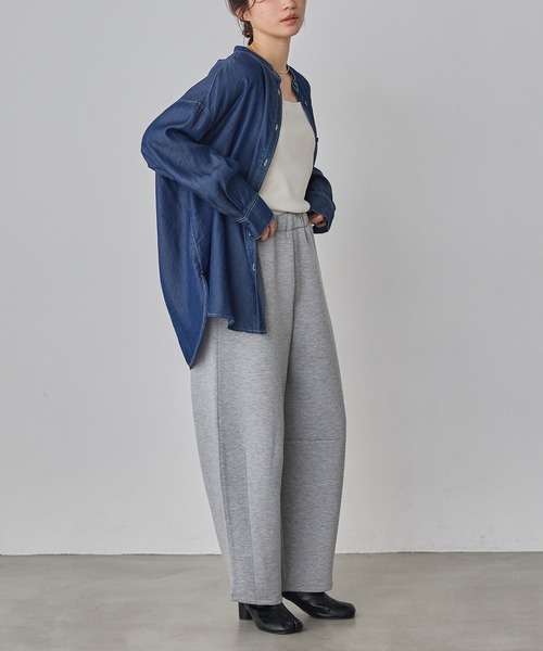 hunch（ハンチ）の「ライトダンボール コクーンパンツ（その他パンツ・レディース・杢グレー/ベージュ/ブラック・FREE）」の20枚目の写真