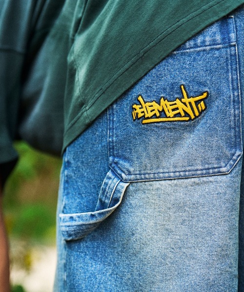 ELEMENT(エレメント)の「ELEMENT/エレメント ハーフパンツ ショートパンツ ショーツ デニム BG021605(デニムパンツ・メンズ・ライトインディゴブルー/ブラック/インディゴブルー・L/XL/M)」の19枚目の写真