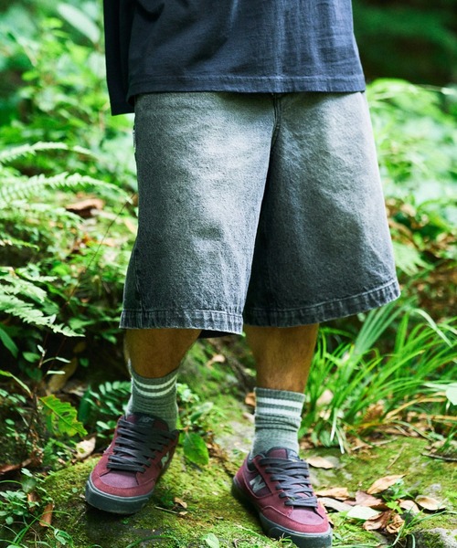 ELEMENT(エレメント)の「ELEMENT/エレメント ハーフパンツ ショートパンツ ショーツ デニム BG021605(デニムパンツ・メンズ・ライトインディゴブルー/ブラック/インディゴブルー・L/XL/M)」の10枚目の写真