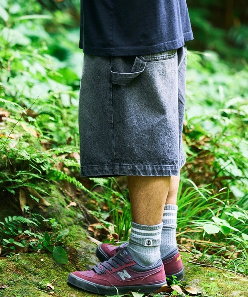 ELEMENT(エレメント)の「ELEMENT/エレメント ハーフパンツ ショートパンツ ショーツ デニム BG021605(デニムパンツ・メンズ・ライトインディゴブルー/ブラック/インディゴブルー・L/XL/M)」の11枚目の写真