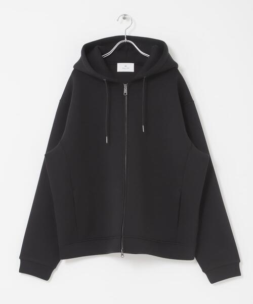 URBAN RESEARCH Sonny Label(アーバンリサーチサニーレーベル)の「ダンボールニットジップアップフーディー(パーカー・メンズ・ブラック/グレー系その他/チャコールグレー/ブラウン・MEDIUM/LARGE/X-LARGE)」の7枚目の写真