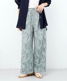 le.coeur blanc | レースイージーワイドパンツ(その他パンツ)