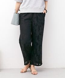 le.coeur blanc | レースイージーワイドパンツ(その他パンツ)