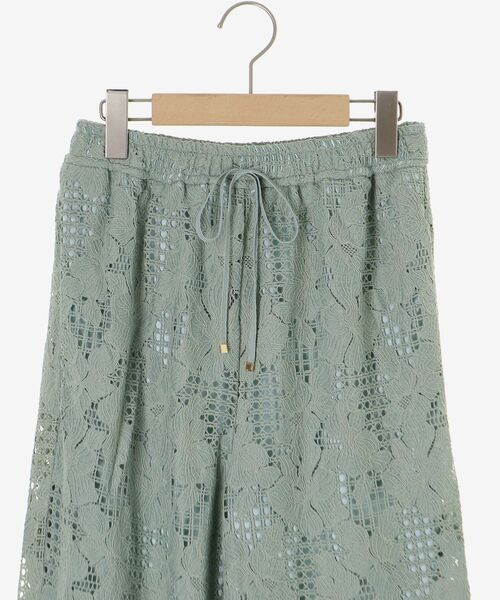 le.coeur blanc(ルクールブラン)の「レースイージーワイドパンツ(その他パンツ・レディース・ミント/ブラック/オフホワイト・38)」の22枚目の写真