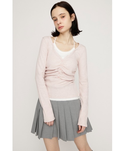 SLY レイヤードライクカットトップス LAYERED LIKE CUT TOPS レイヤードライクカットトップス 春服（Tシャツ