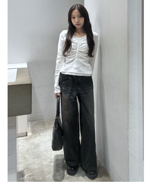 新品未使用タグ付き☆SLY　LAYERED LIKE CUT トップス SLY | 【SNSで話題！】LAYERED LIKE CUT トップス (Tシャツ