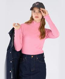 水通しのみ　美品　アニエスベー  ボックスロゴロンt ピンク agnes b.｜アニエスベーのTシャツ/カットソー（ピンク/桃色系）通販