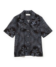 【別注】OFFICINA36 / パームツリー柄 プリントシャツ