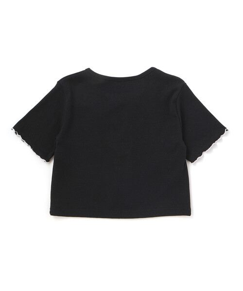 ZIDDY（ジディ）の「チュールレースアップTシャツセット(130~160cm)（その他トップス・キッズ・グレー/ブラック・150cm/140cm/130cm/FREE）」の13枚目の写真
